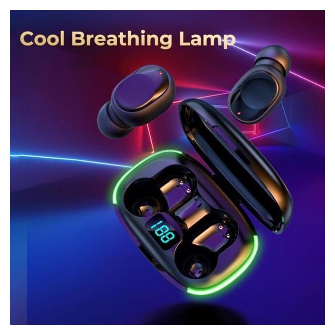 Ear Buds Deep Bass Ergonomic Design Music Player Multifunctional Wireless Earbud Bluetooth-Compatible 5.1 Headphones