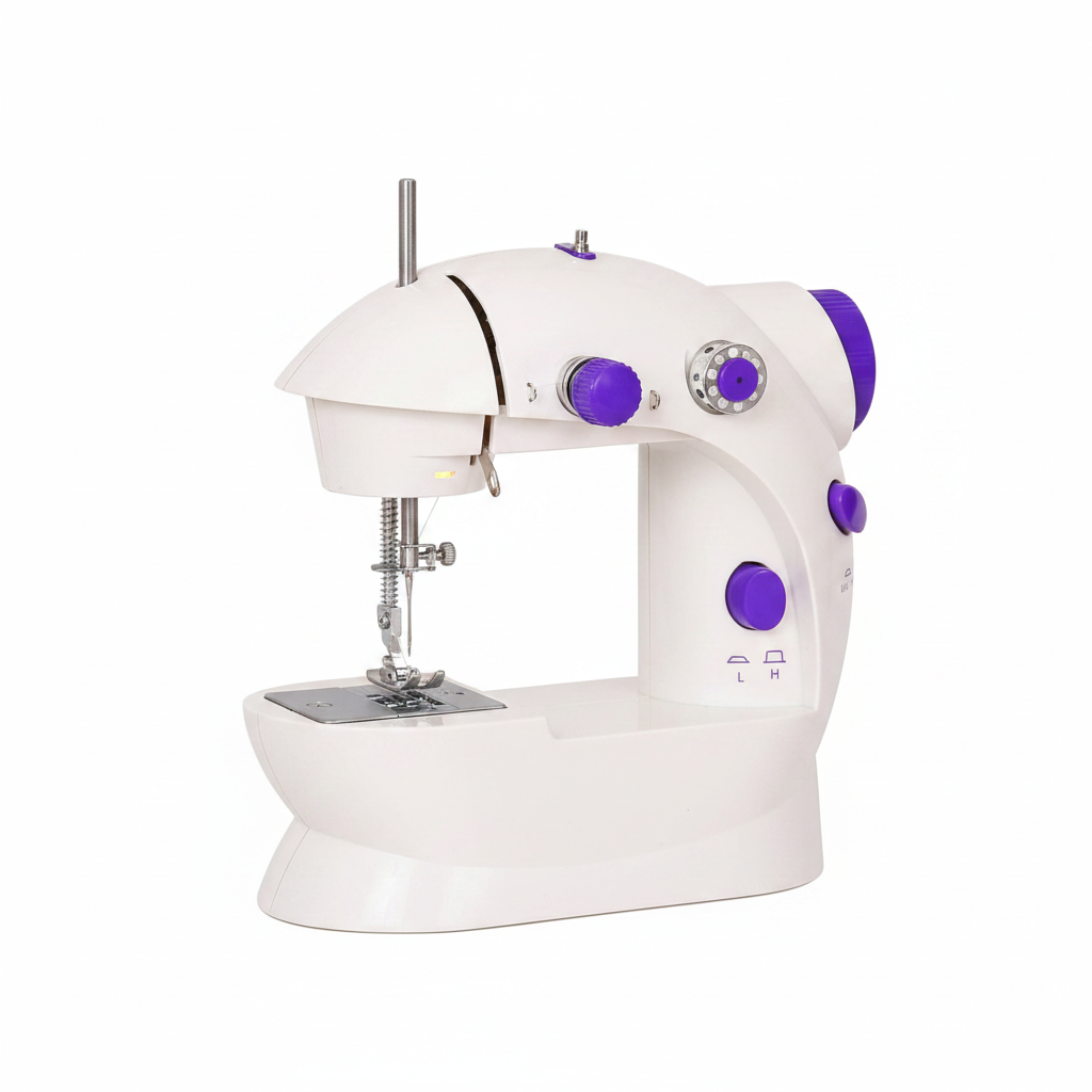 Mini Portable Electric Sewing Machine - Dual Speed with LED Light