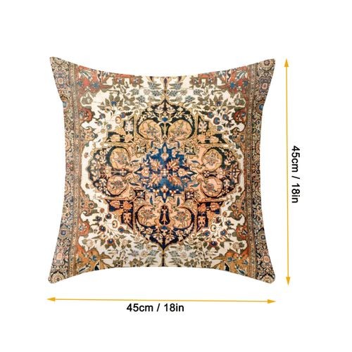 Pillow Case Persian Linen Pillowcase Sofa Throw Cushion