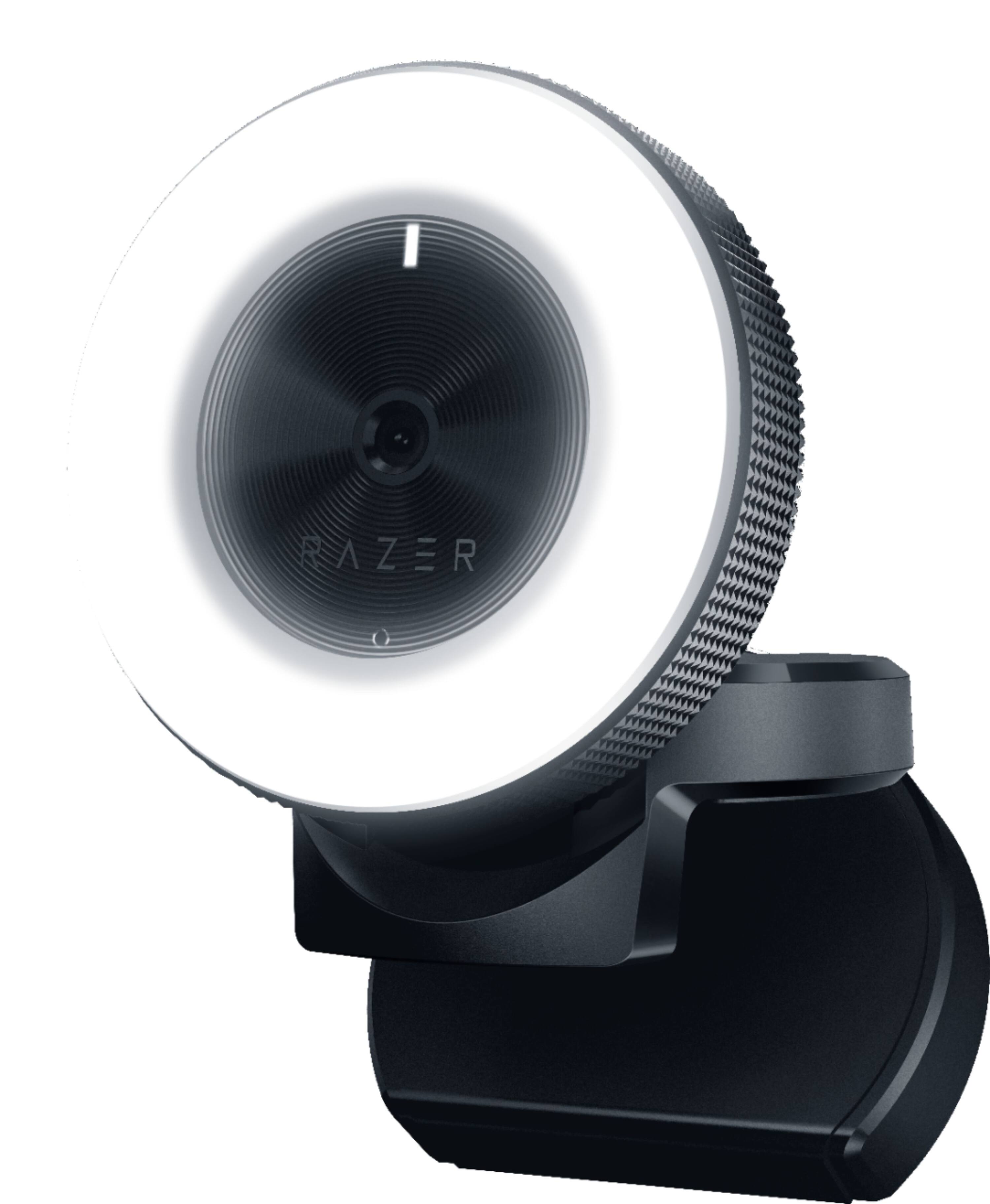 Razer Kiyo Webcam with Ring Light - Black
