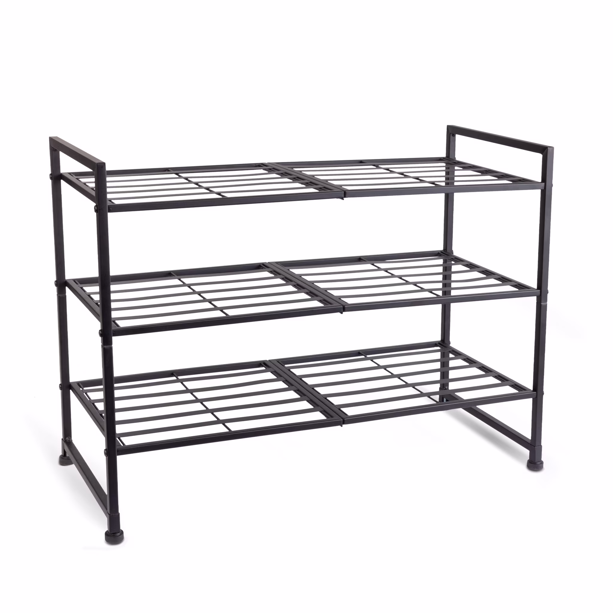 Shoe Rack - 3 Tier - Black