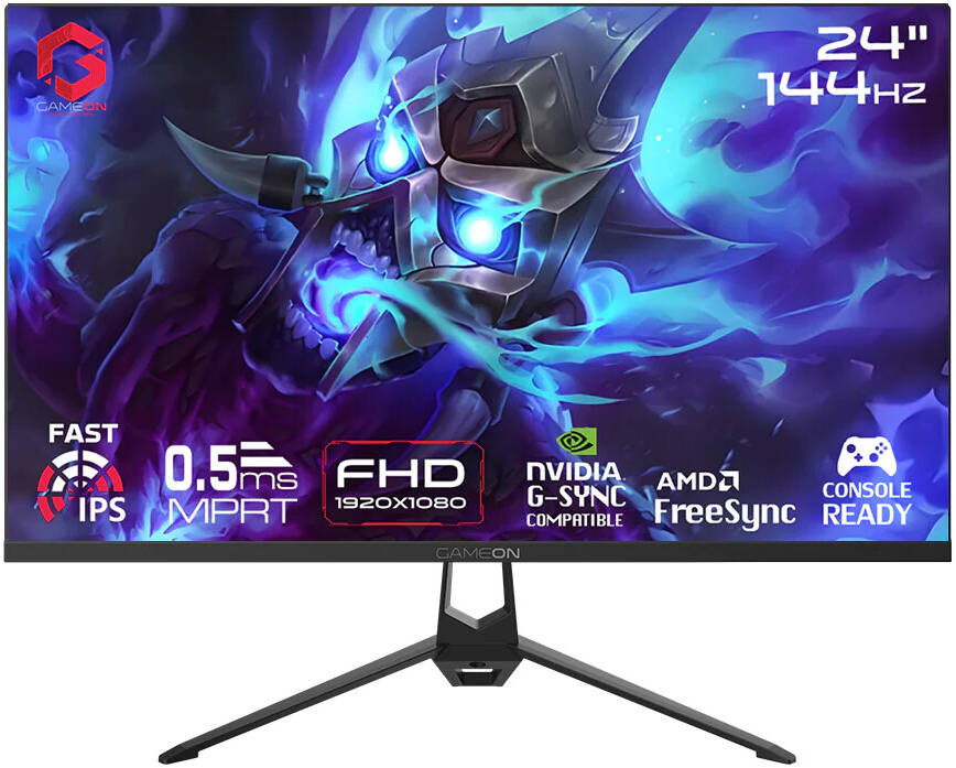 Gaming Monitor 24" 144Hz - Black