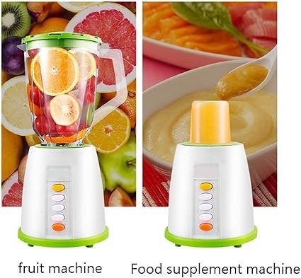 Household Breaking Machine, Fully Automatic Blender, Multifunction Juicer Soymilk Machine, Suitable for Juice Extraction, Minced Meat, Crushed Ice, Stirring