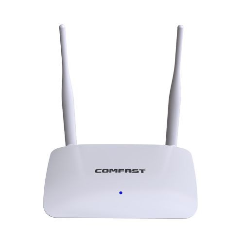 Generic COMFAST Wireless Router Dual Antennas - White