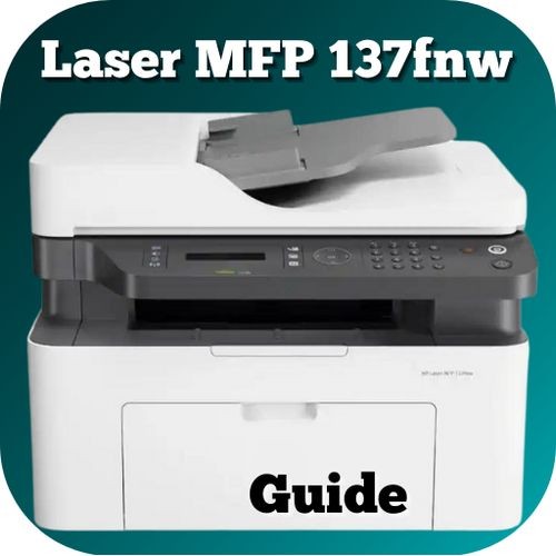 Hewlett Packard Hp LaserJet Pro MFP M137fnw Printer, All-in-One Printe, Photocop, Scanner- White