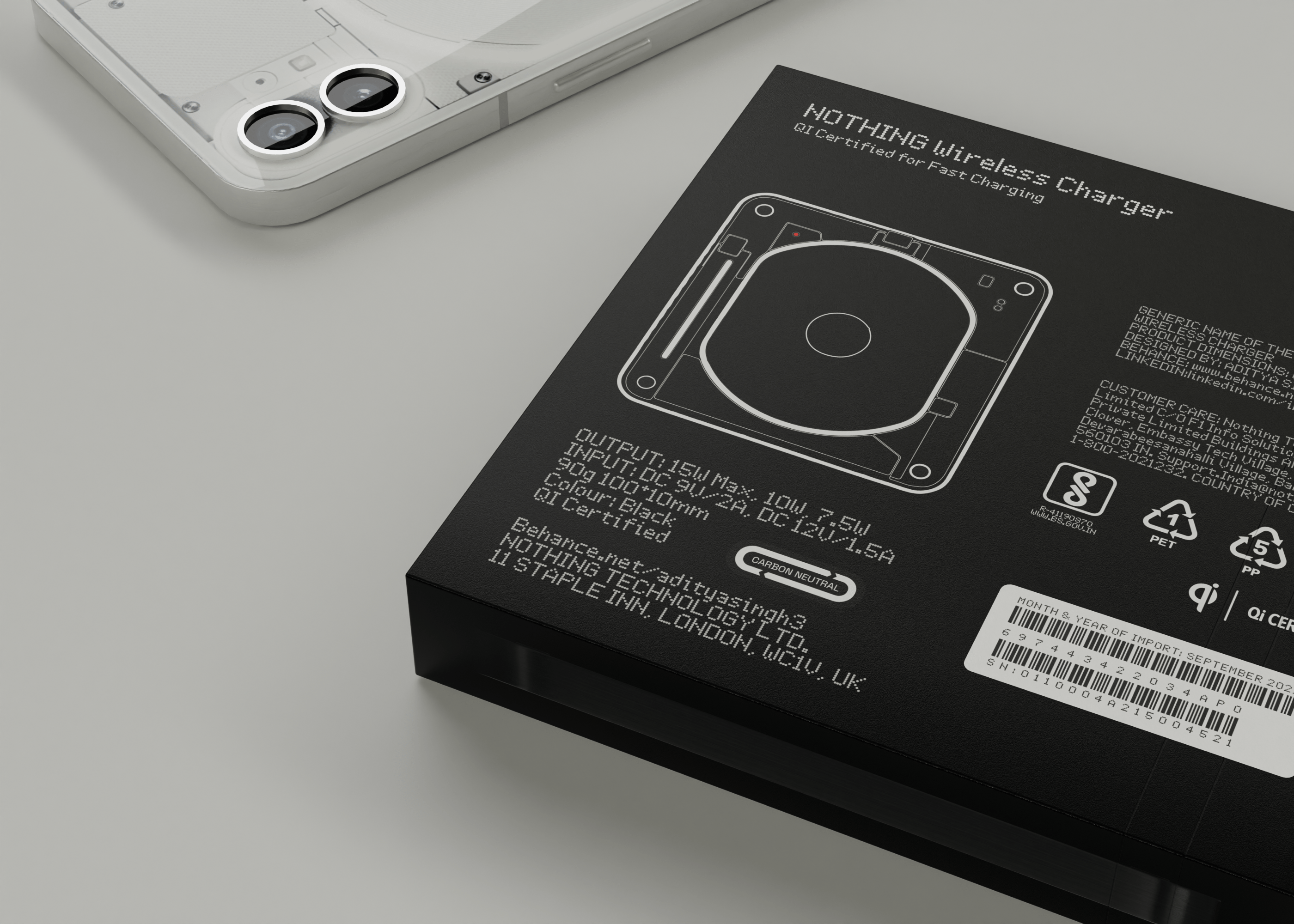 Nothing 7.5W Wireless Charger