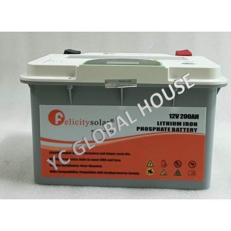 Felicity LiFePO4 Battery 200Ah 12V