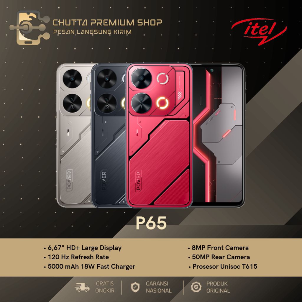 itel P65 6GB/128GB