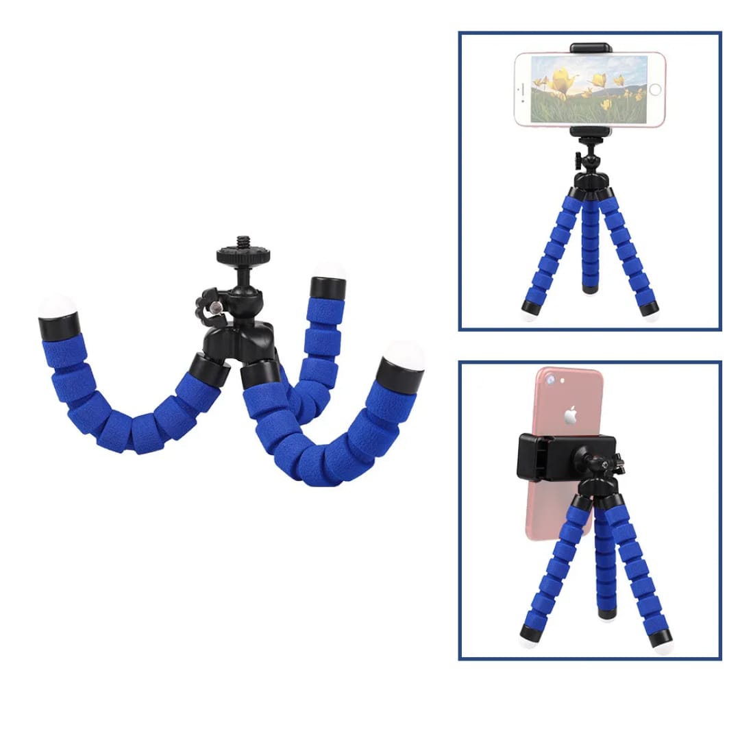 Flexible Mini Tripod with Phone Holder