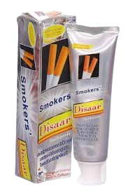 Disaar Smokers Tooth Whitening Stain Removing Toothpaste White Teeth And Fresh Breath - 100g