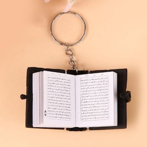 Generic Mini Keychain Arabic Muslim Keyring Key Holder Memorial Jewelry Green