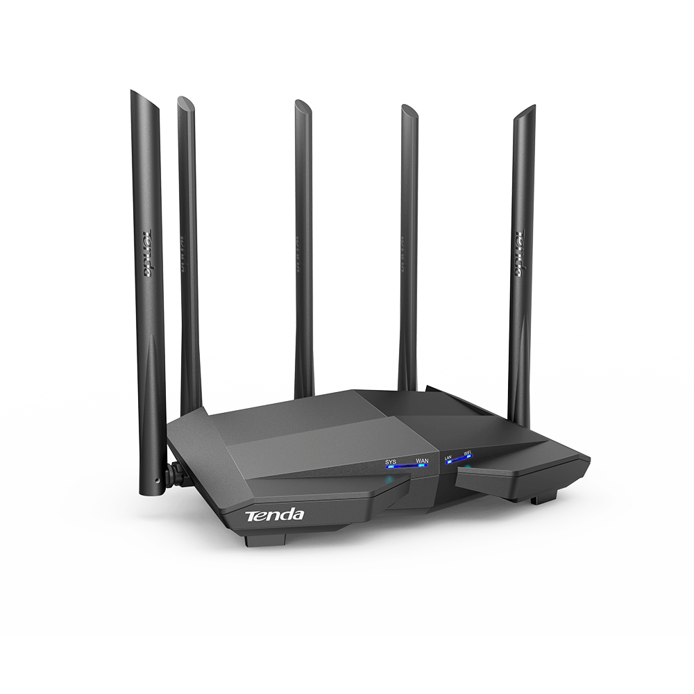 Tenda AC11 AC1200 Wireless Router - Black