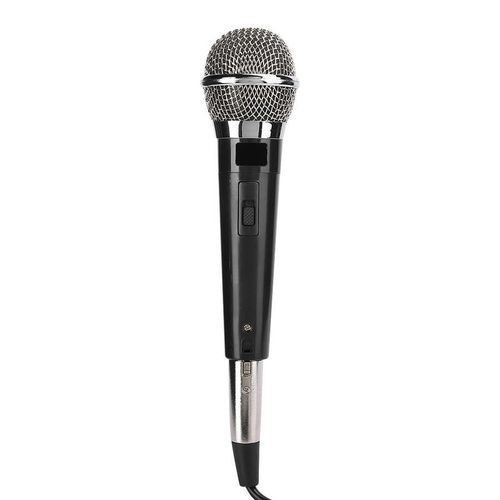"Professional Wired Dynamic Condenser Vocal Microphone with 6.35mm Cable for DVD/KTV Karaoke Recording"