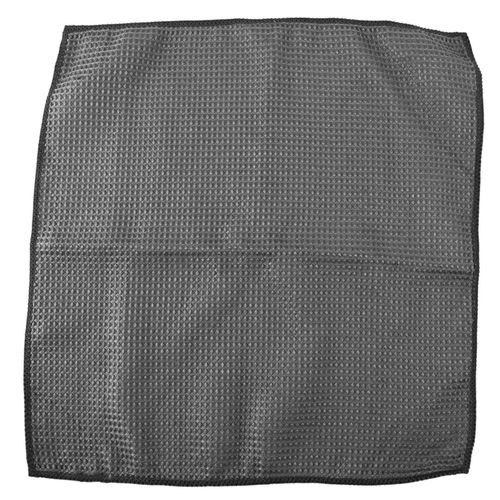 2Pc Car Wash Towel Glass Cleaning Water Drying Microfiber Window Clean Wipe Auto Detailing Waffle Weave For Kitchen Bath ,Dark Gray