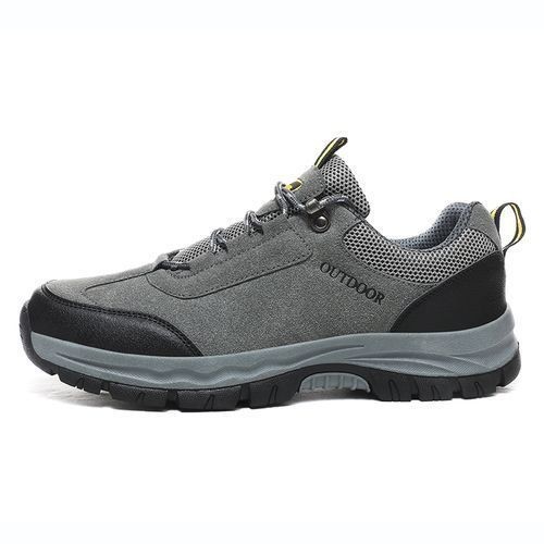 Sport Fashion Men's Hiking Shoes Sneakers New Arrival Trekking Shoes Man Breathable Comfortable Mountain Climbing Shoes Lace-up Outdoor Hunting Shoes Sports Work Shoes EUR Size 39-49