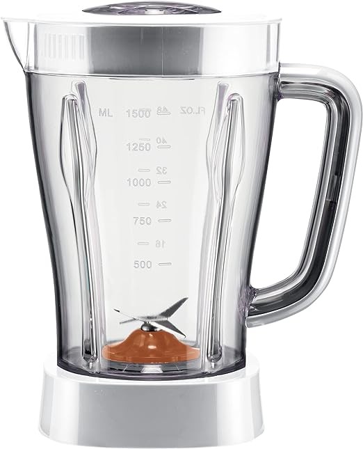 Kenwood Blender, 500W, 2L, Ice Crush Function, Multi Mill, Grinder, Chopper, 2 Speeds, BLP15.360WH, White