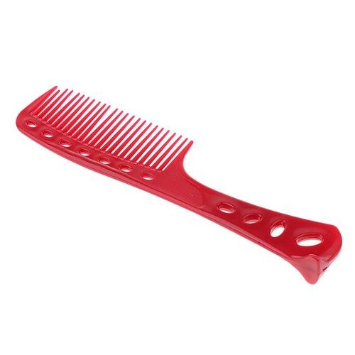 Wide Tooth Comb Detangling Hair Brush, Hair Styling Comb For Long Red