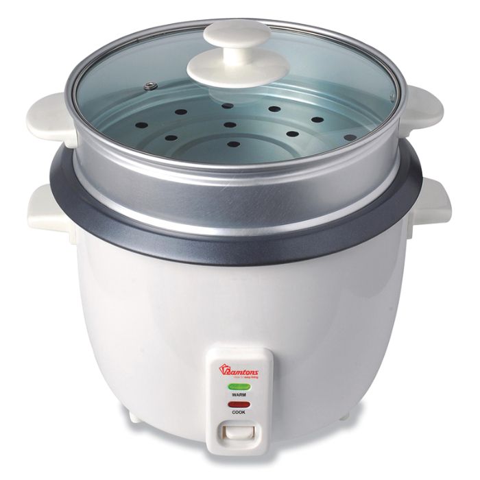 Ramtons Rice Cooker 1.8L - White