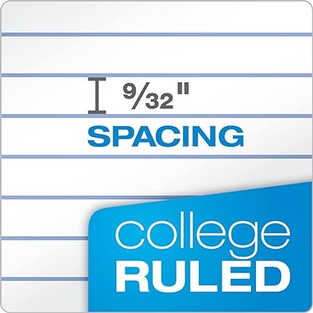 Oxford Spiral Notebook 6 Pack, 1 Subject, College Ruled Paper, 8 x 10-1/2 Inch, Color Assortment Design May Vary (65007)