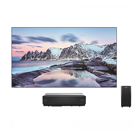 Hisense 100 inches smart laser 4k UHD tv