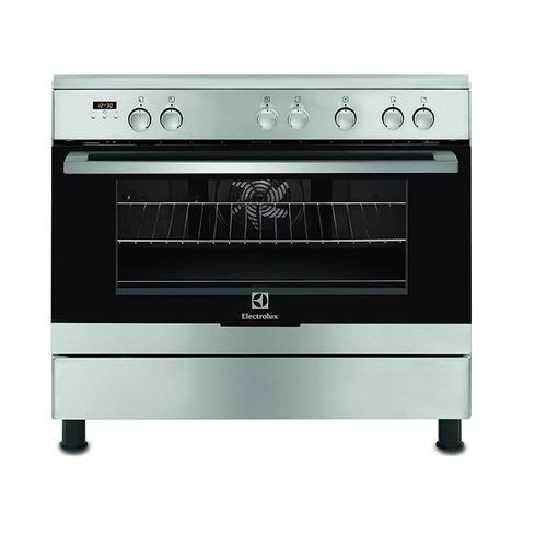 Electrolux 90cms 5Gas Burners & Electric Oven Cooker EKK925A0OX- Silver