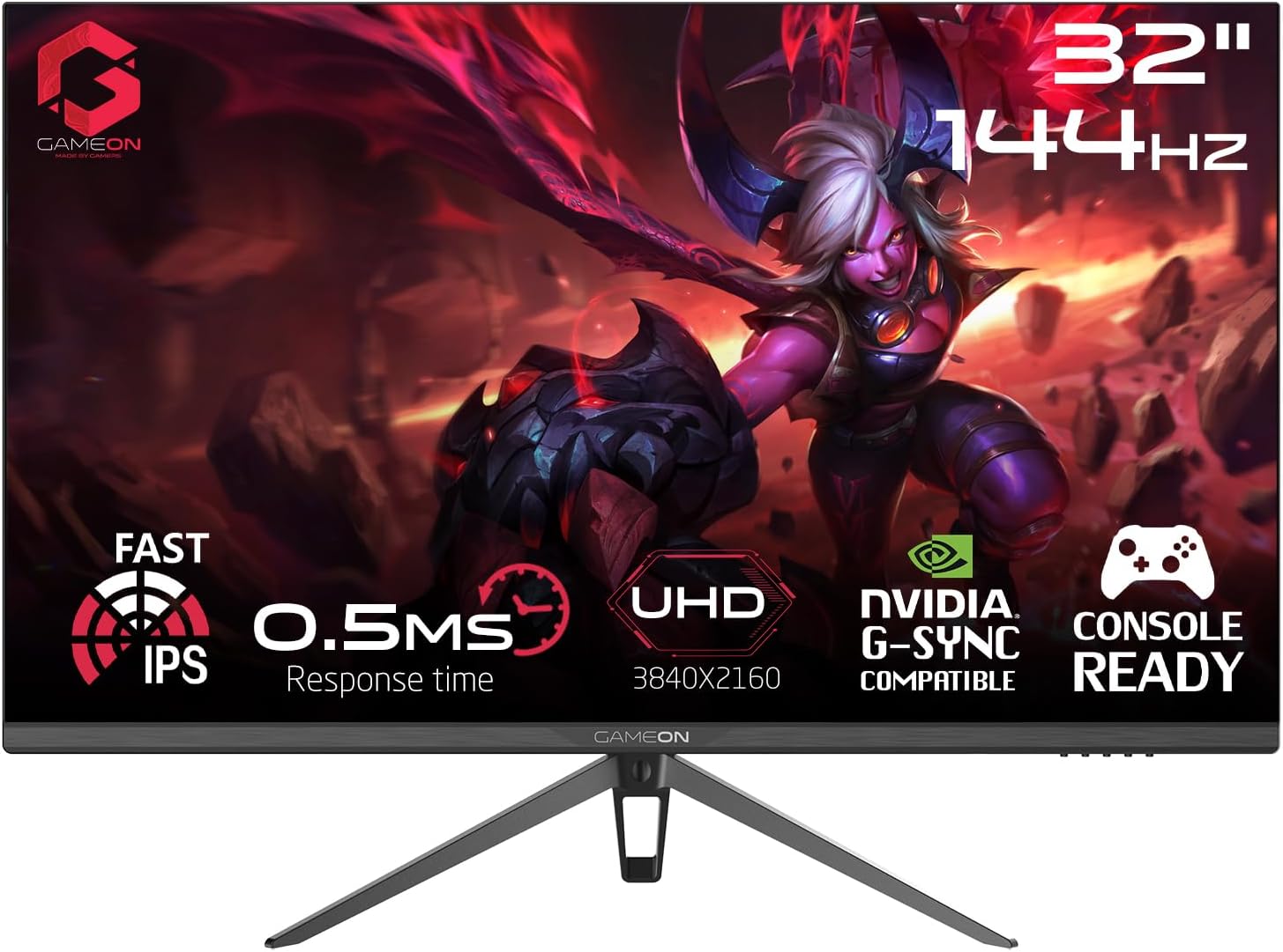 Gaming Monitor 32" 144Hz - Black