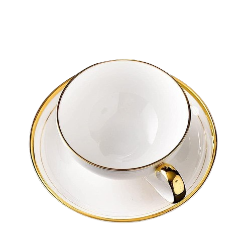 16 pieces Unique Dinner Set Gold Line