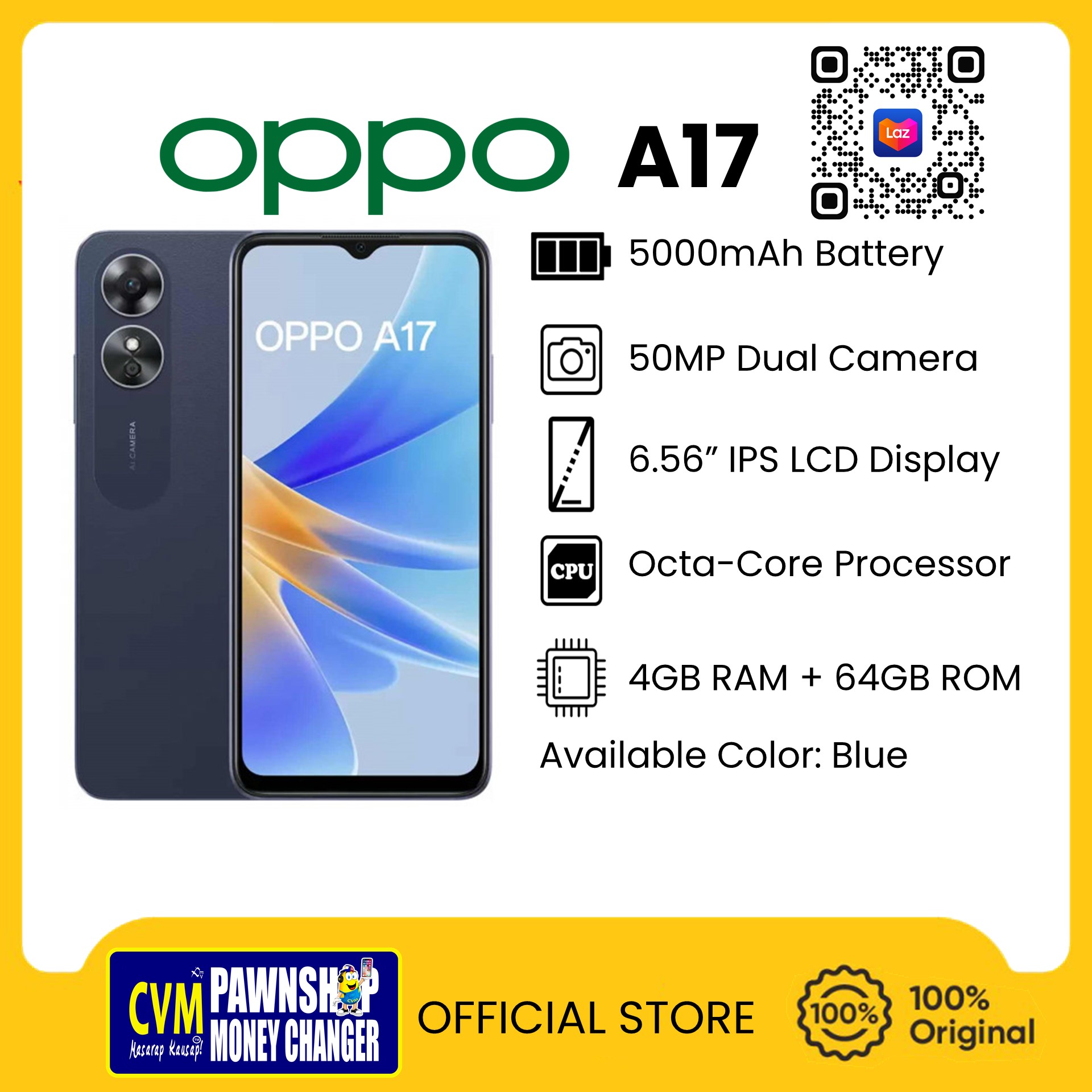 OPPO A17 4GB/64GB