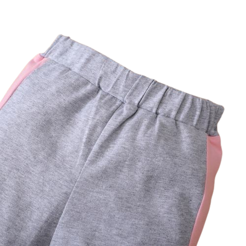 0-2 Years Baby Girls Sports Style Short Sleeves Clothes Set PINK