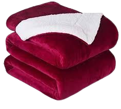 Burgundy Cloud Blanket