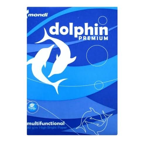 Dolphin ream of Papers
