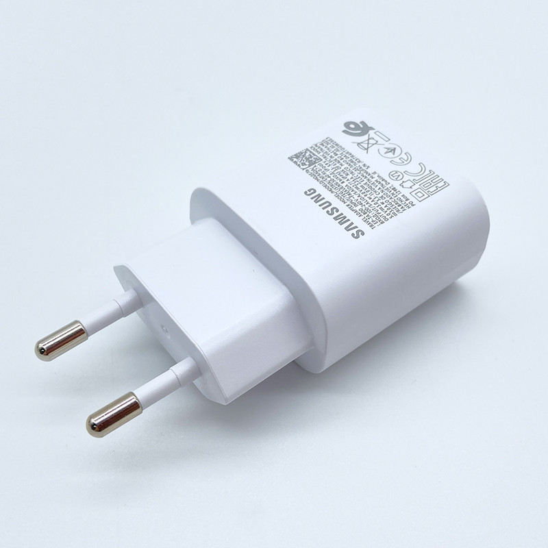 Samsung A54 Usb Type C 25W Super Fast Charge Charger PD EU Wall Power Adapter Cable For Galaxy S23 S22 S24 FE s21Plus A55 A14