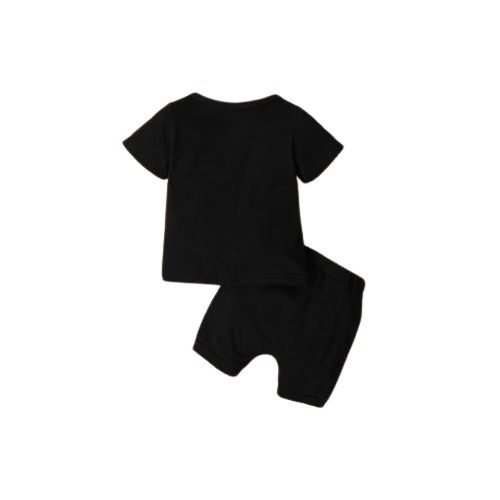 MINI BOSS Toddler Baby Boys Summer Fashion Short Sleeves Clothing Set