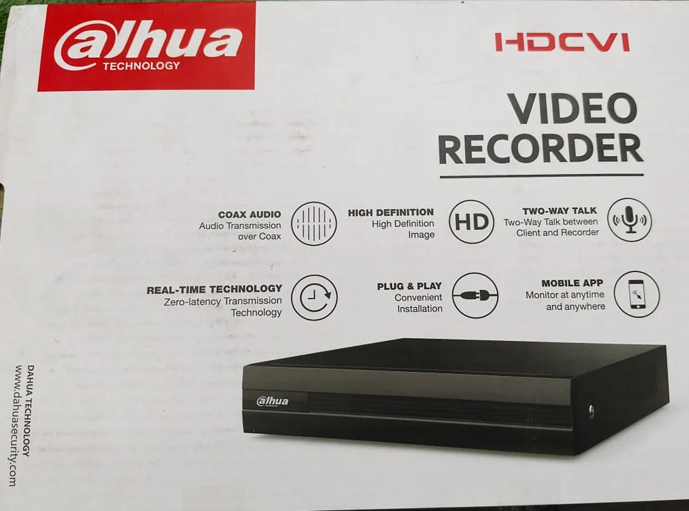 Dahua 8CH DVR Recorder - Black
