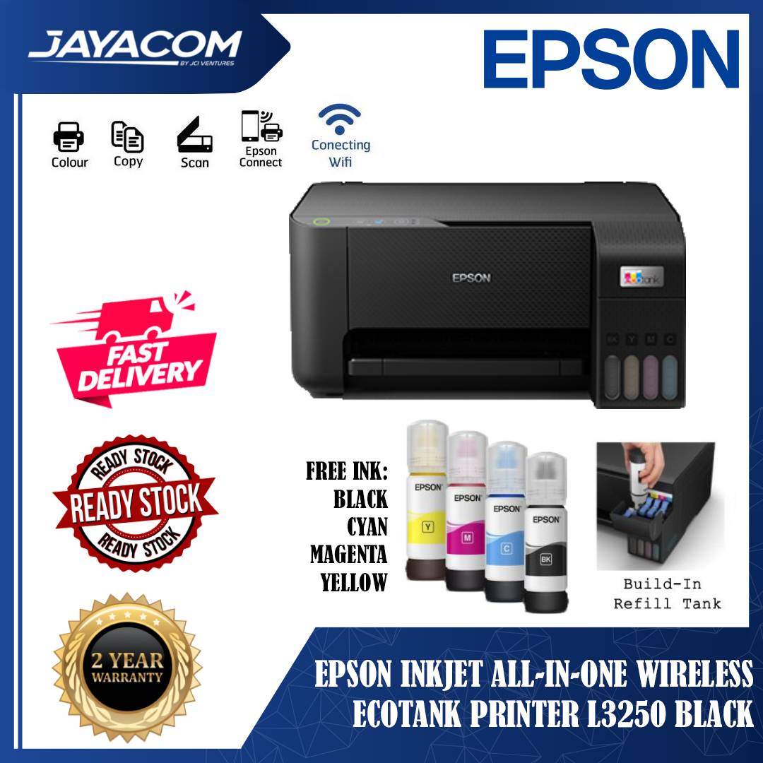 Epson L3250 All-in-One Printer - Black