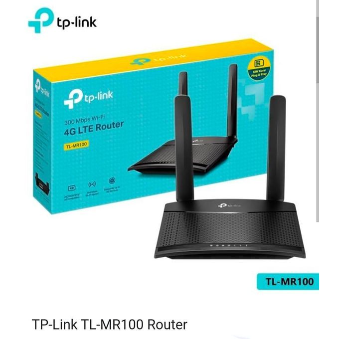 TP-Link TL-MR100 4G LTE Router - Black