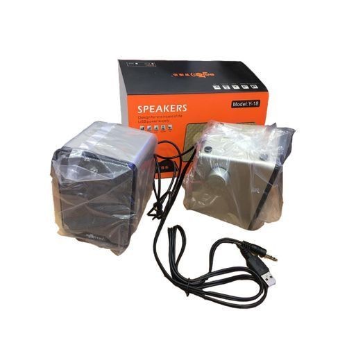 Original Accessories USB Speakers For Laptops & Desktops - Gold