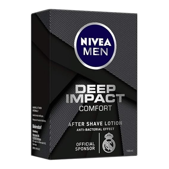 NIVEA MEN Deep Impact Smooth Shave Shaving Foam, 200ml