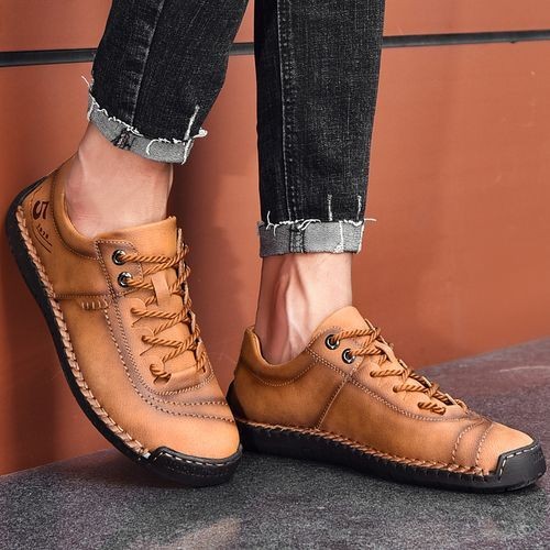 EUR Size 38-48 High Quality Mens Dress Shoes Italian Style Luxury Business Office Shoes Men-Yellow