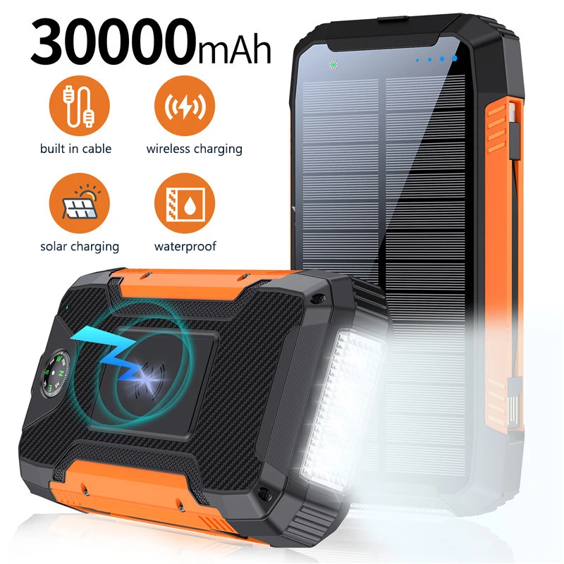 Generic Solar Power Bank 30000mAh - Solar Panel