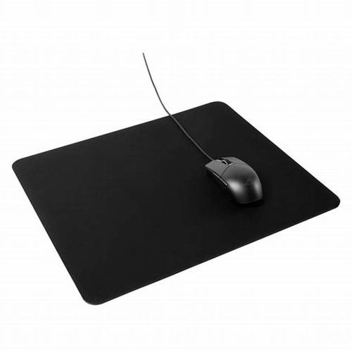 Mouse Pad Locking Edge Rubberized Base Anti-skid-Black