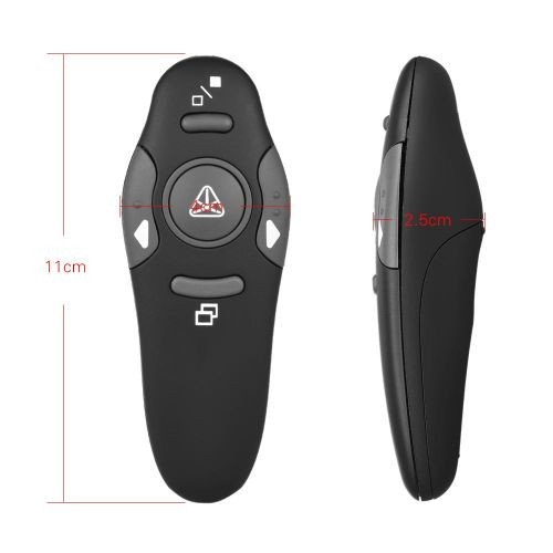 2.4GHz Wireless Presentation Pointer with Red Light Control