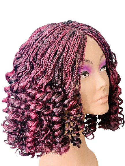 Short twisted Wig