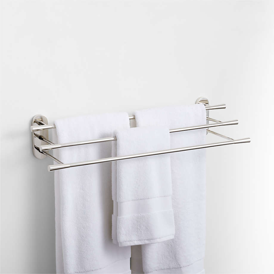 Towel Rack - Wall Mounted - Chrome