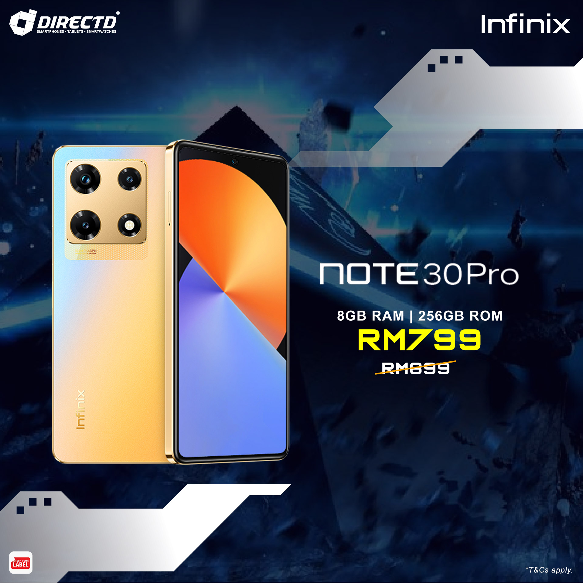 Infinix Note 30 Pro 8GB/256GB