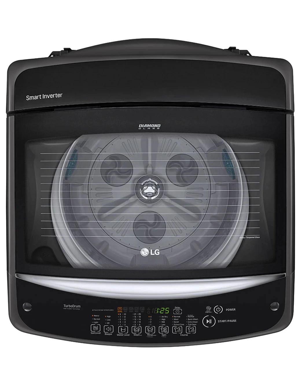 LG 13kg top loading washing machine