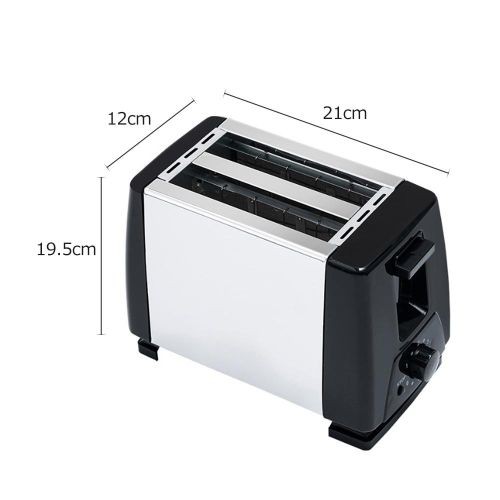 Toaster Maker Home Stainless Steel can Toast Two Pieces Breakfast Bread Sandwich Light Food Maker