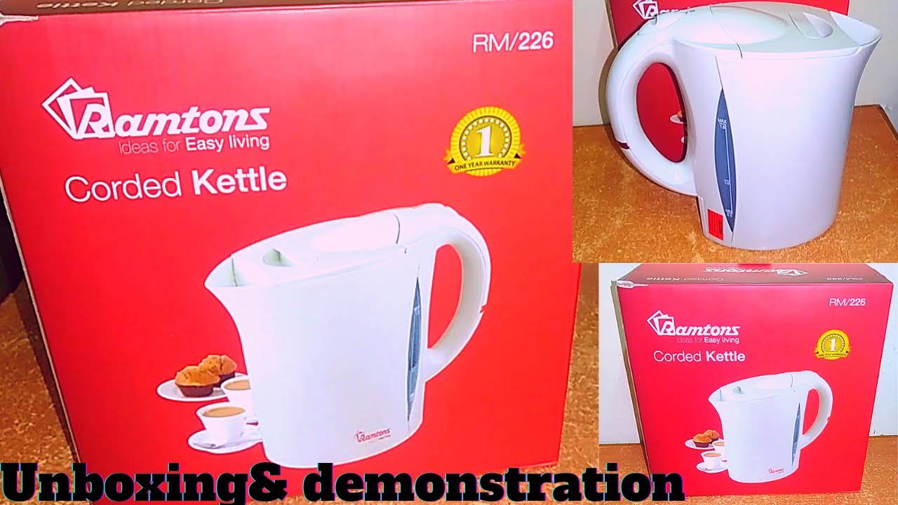 Ramtons Electric Kettle 2L - White