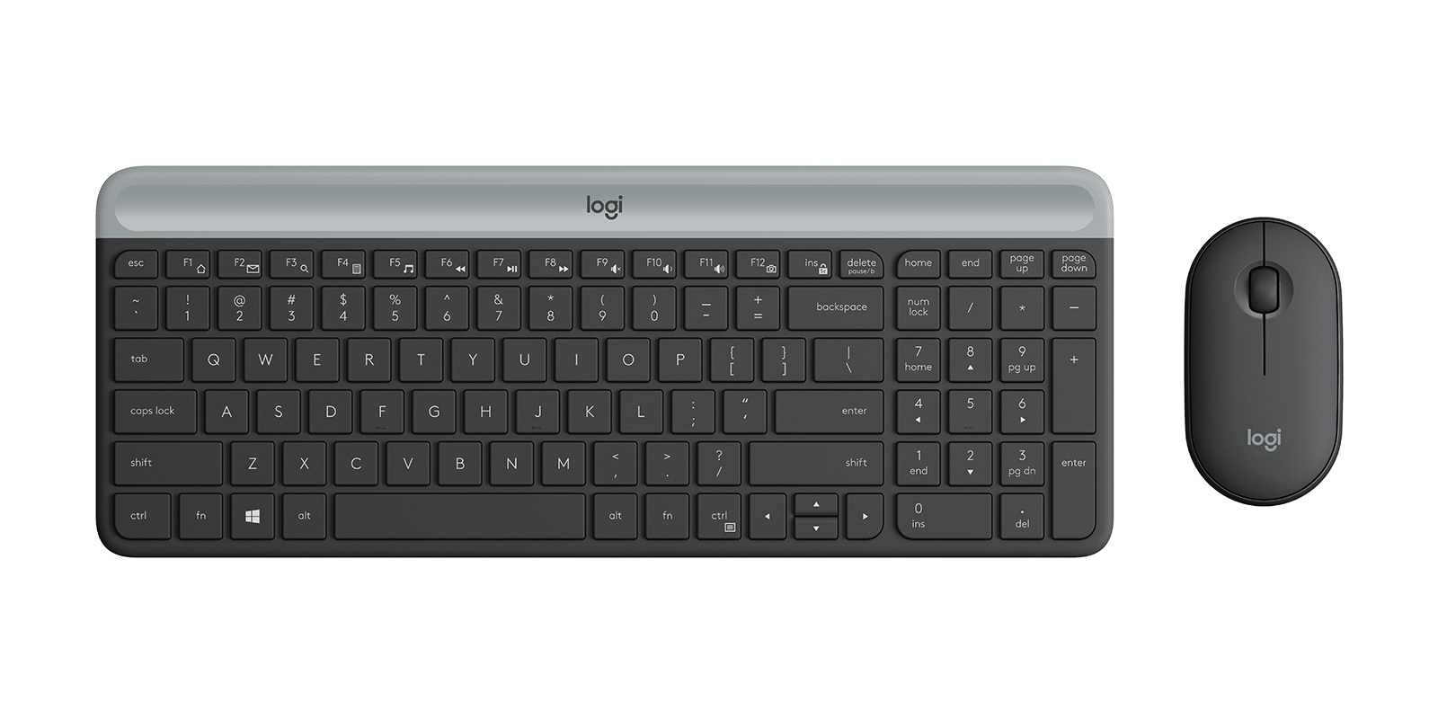 Logitech MK470 Slim Wireless Keyboard and Mouse Combo