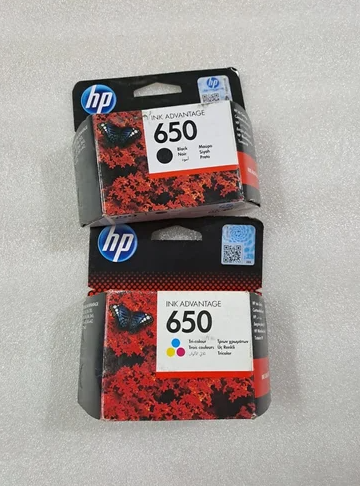 HP 650 Black Original Ink Advantage Cartridge CZ101AK